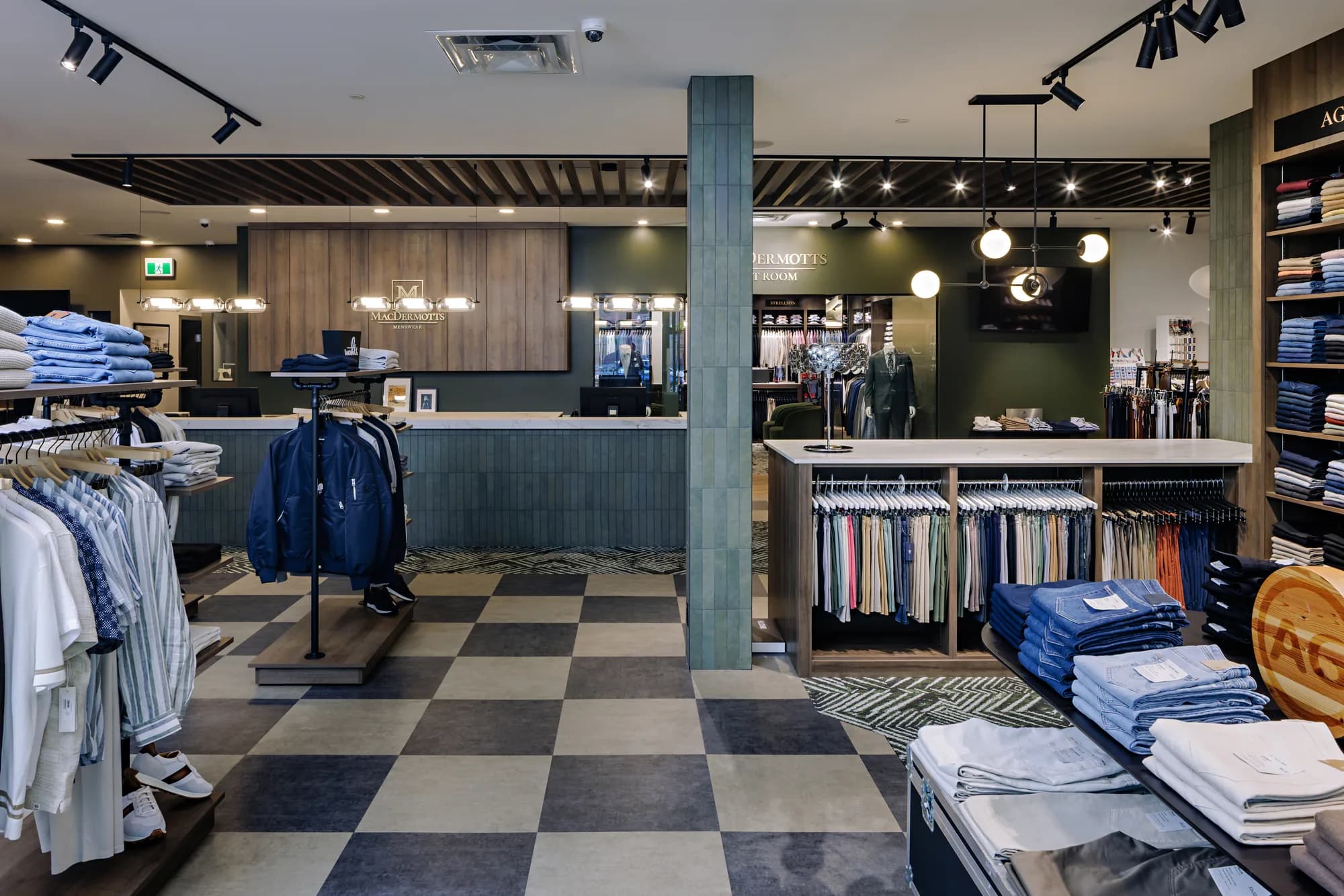 The MacDermott's shop floor